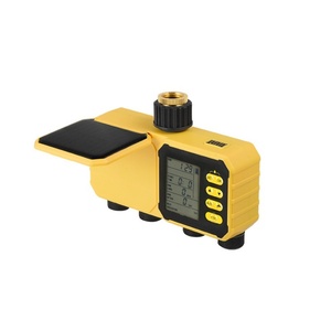 ZHITIAN LYS04 Eco-Friendly ABS Outdoor Home-use Automatic Solar-powered 4-Zone Digital <b>Timer</b> Agricultural Gardening Watering - Product Image 5