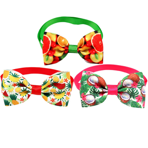 Großhandel Pet Bowtie <span class=keywords><strong>Collar</strong></span> <span class=keywords><strong>Flamingo</strong></span> gemusterte Pet Bow Ties für kleine mittelgroße Hunde Katzen - Product Image 2