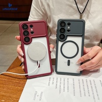 Coque de téléphone esthétique avec recharge solaire, coque de téléphone transparente en acrylique