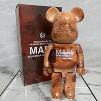 Vente en gros d'usine, figurine Bearbrick 400% en ABS, style boîte colorée, 28 cm, Bearbrick