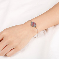 Nouvelle vente réglable or Rose en acier inoxydable bricolage arôme médaillon boucle parfum parfum diffuseur Bracelet
