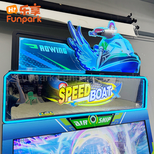 FunPark Coin-Operated Flash Racing Rowing Arcade Simulator Game Center Speedboat Surf Boat Experience Machine - Product Image 6