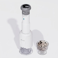 Mixeur Électrique 250W avec Bol en Verre, Contrôle Électronique, Lame pour Broyer la Glace et Hacher/Mélanger