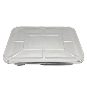 260 450ml Wholesale Salad Fruit Toast Aluminum <b>Foil</b> Food <b>Container</b> With Lid Food Grade - Product Image 4
