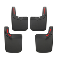 Accessoires automobiles : Bavettes de protection anti-éclaboussures en ABS pour Ford F-250 F-350 2017-2024 avec extensions d'ailes