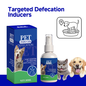 थोक ओएम पर्यावरण पर्यावरण के अनुकूल प्लास्टिक 60 मिली कुत्ते बिल्ली की पोटी प्रशिक्षण स्प्रे पालतू शौच को शामिल करने वाले निश्चित बिंदु शौचालय - Product Image 4