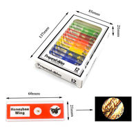 Kit Lab LED 100X400X1200X Home School Science Educational Toy Gift Refined Biological Microscope