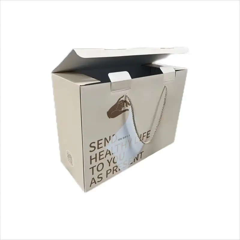 Caja de papel revestido blanco con impresión digital de cartón plegable pequeño al por mayor forro reciclable esponja repujado envío producto de jabón