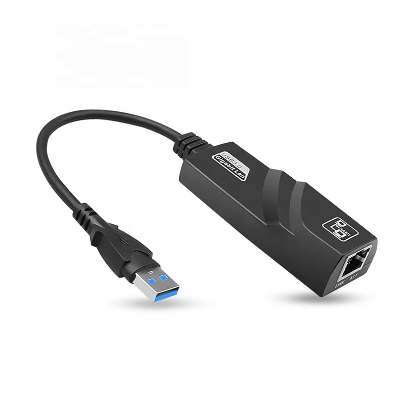 USB3.0 RJ45 기가비트 이더넷 LAN 어댑터 유선 USB 3.0 1000Mbps RJ45 LAN 기가비트 이더넷 네트워크 카드 변환기 어댑터