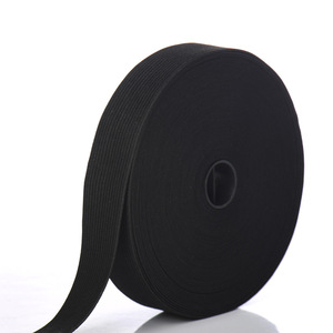 1/1 2 /1.5 /2 /2.5/3/4/5/6 inch dây thun dệt kim màu đen rộng - Product Image 6