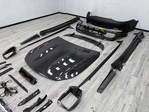 Kit de carrosserie large en Fiber de carbone de haute qualité capot diffuseur arrière jupes latérales pare-chocs pour mercedes-benz <span class=keywords><strong>amg</strong></span> Gt50/gt53/gt63 - Product Image 5