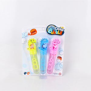 Mini bâtons à bulles de dessin animé <span class=keywords><strong>3</strong></span> pièces, jouets pour cadeaux de fête, anniversaire, mariage - Product Image 1