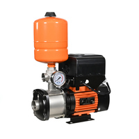 Pompe horizontale multi-étages à fréquence variable, pression constante, pour alimentation en eau à faible pression, entièrement en acier inoxydable, pompe électrique de surpression
