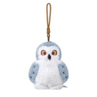 Peluche personnalisée en coton certifié ASTM, douce, motif hibou des neiges, respectueuse de la peau, mini-oiseau en peluche Kawaii pour enfants