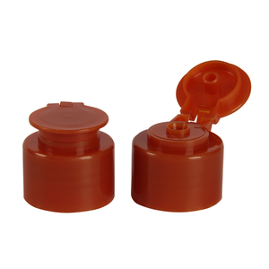Tùy chỉnh màu sắc 24/410 PP nắp nhựa nắp chai nắp lật <span class=keywords><strong>Top</strong></span> <span class=keywords><strong>cap</strong></span> không tràn mỹ phẩm chai - Product Image 3