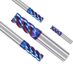 CNC Machine Tool Tungsten <strong>Carbide</strong> 4-flute Corner Radius <strong>Carbide</strong> <strong>End</strong> <strong>Mill</strong> HRC55 HRC65 Corner Rounding Trim Router Bit - Product Image 6