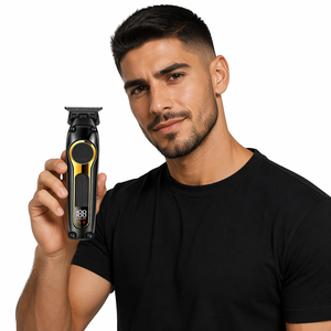 Tondeuse à cheveux sans fil professionnelle Kemei Km-2351, rechargeable par USB, moteur 5W, haute vitesse, rasoir électrique, tondeuse à barbe - Product Image 6
