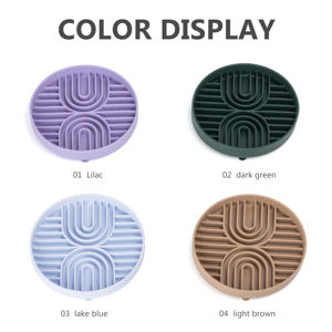 Cuenco de silicona para perros, comedero lento, alfombrilla para lamer mascotas, alfombrilla para lamer mascotas de silicona de grado alimenticio para perros - Product Image 6
