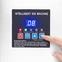 Fabbricatore di Ghiaccio Elettrico Commerciale Economico, Vendita Diretta dalla Fabbrica, 120KG/24H, Raffreddato ad Aria, 220V, Forma Blocco di Ghiaccio, con Certificazioni CE FCC ETL