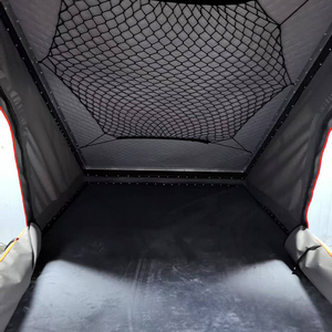 Tente de toit rigide pour camion 4x4 tout-terrain avec ouverture latérale, éclairage LED, tente de toit rigide pour SUV avec annexe - Product Image 3