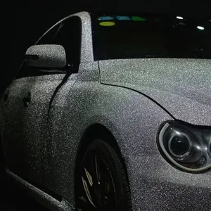 Hoch hell glänzende Perle PVC selbst klebende Auto dekorative Glitter