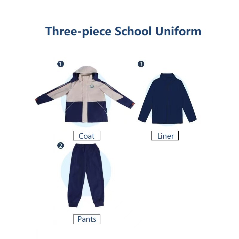 Three-piece School Uniform
