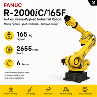 Robot FANUC R-2000iC/165F 165 kg 2655 mm 6 axes à charge lourde pour la manutention des matériaux, la soudure par points et l'automatisation