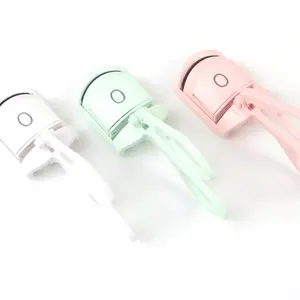 USB sạc nước nóng điện lông mi Curler nước nóng có thể sạc lại mắt Lash Curler