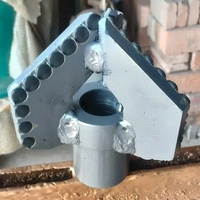 Буровая долота HDD PDC с 4 лопастями для горизонтально-направленного бурения, различные размеры, резьба API, прямые поставки от производителя OEM
