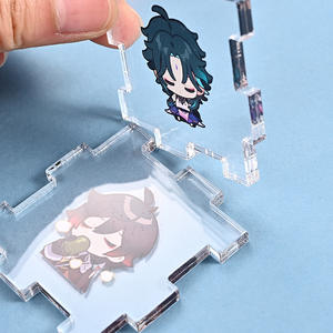 Rompecabezas Acrílico Personalizado DIY, Decoración de Escritorio con Diseño de Estrella Animada, Regalo para Fanáticos del Anime, Exhibidor de Tarjetas - Product Image 5