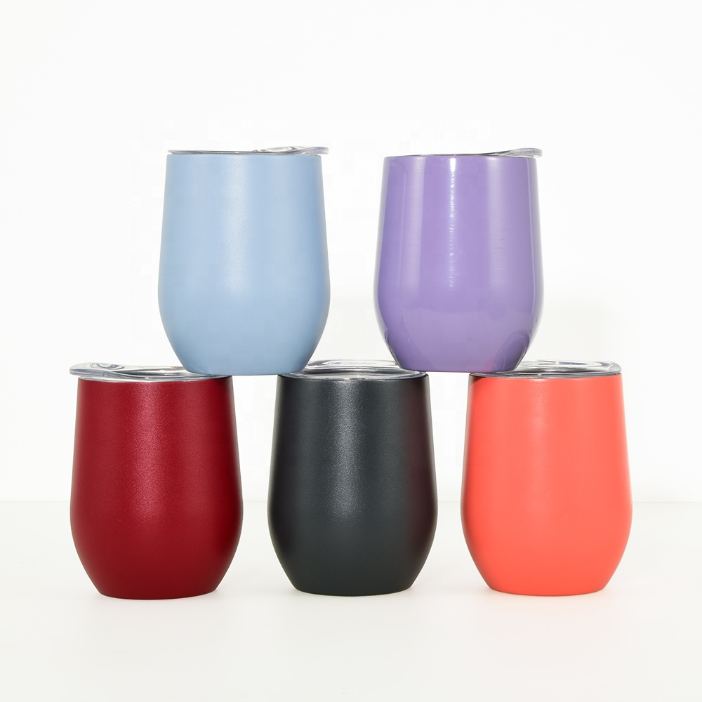 Изготовленная на заказ чашка для кофе и вина из нержавеющей стали с двойными стенками на 13 унций