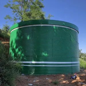 Água estoque tanque água combate a incêndios tanque água aço inoxidável 500l