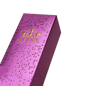 Scatola <span class=keywords><strong>di</strong></span> Carta Colorata Professionale YH in Cartone Avorio per Prodotti Cosmetici, Pieghevole con Rivestimento UV Lucido - Product Image 5