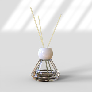 <span class=keywords><strong>Ambientador</strong></span> natural de difusor de caña hecho a mano de lujo de alta calidad con aceite de fragancia de larga duración, sellado de corcho personalizado al por mayor - Product Image 1