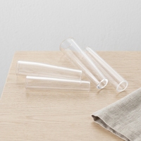 Embouts en verre borosilicate plats et ronds XY GLASS 7mm 8mm 9mm 10mm, personnalisables en gros, pour pipe à cigare réutilisable