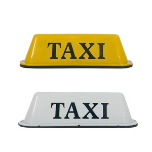 12V Taxi Cab Sign Roof Top Car Magnetic Lamp LED Light Waterproof TAXI Roof Bright Lamp