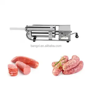 Cucina domestica manuale salsiccia Stuffer2L 3L 5L 7L acciaio inossidabile bugia Top riempitivo salsiccia