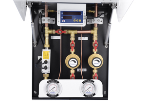 Caja de <span class=keywords><strong>Control</strong></span> de Presión de Oxígeno Medicinal de Latón con Medidor de Flujo e Interfaz Remota - Product Image 3
