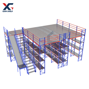 Gxm văn phòng công nghiệp nền tảng thép tầng lửng Hệ thống kệ kho lưu trữ tầng lửng văn phòng xếp chồng Kệ kệ - Product Image 1