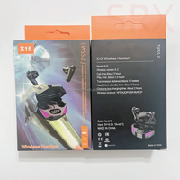 Casque de jeu étanche X15 Pro TWS, écouteurs Bluetooth pour jeux, écouteurs TWS X15