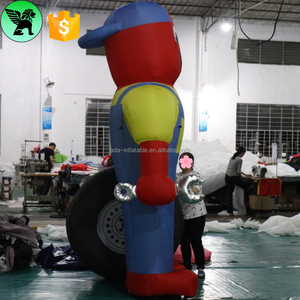Pneumatico personalizzato riparatore gonfiabile promozionale gigante 10ft gonfiabile per evento pubblicitario Festival A9104 - Product Image 3