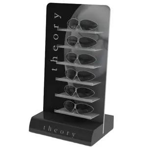 Espositore da banco con Logo personalizzato supporto Pop-Up negozio di occhiali da sole espositore da parete espositore per occhiali espositore per occhiali