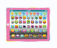 Tablette éducative pour enfants, tablette pour tout-petits avec chansons ABC, musique, nombres, jouet électronique interactif