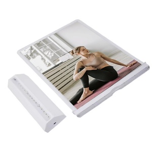 A4 Slim Rechargeable <b>LED</b> Double-Sided Movable Light Box with Magnetic Frame - Product Image 1