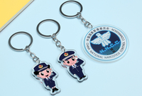 Gantungan Kunci Akrilik Dengan Logo Cetak, Ornamen Kunci Ringan Tahan Air Berbentuk Kartun Anime Dalam Berbagai Bentuk, Grosir Blanko Kosong