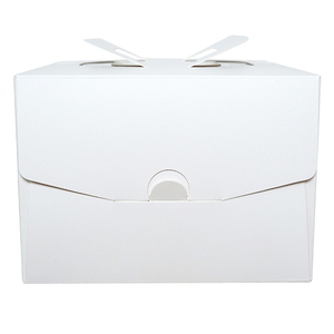 Boîte plateau à gâteau fromage fromage 10 pièces, haute qualité, cadeau jetable en papier <span class=keywords><strong>blanc</strong></span>, boîte portable avec fenêtre transparente et <span class=keywords><strong>planche</strong></span> à gâteaux - Product Image 4