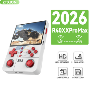R40XX Pro Max <b>Handheld</b> <b>Retro</b> Game <b>Console</b> 4.2Inch HD Large Screen Portable Pocket WiFi Video Players Open-Source Linux System - Product Image 4