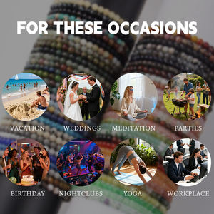 Braccialetti con Perline in <span class=keywords><strong>Pietra</strong></span> Naturale JD GEMS Gioielli di Alta Qualità Bracciale all'Ingrosso Braccialetti con Perline di Pietre Preziose Infilati a Mano per Uso Quotidiano - Product Image 5