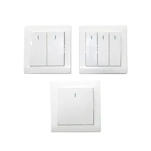 ABS/PC material suitable for south Africa market modular type wall switch and socket