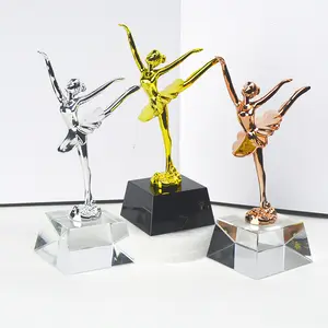 Wholesale Dance Ballet Winner Competition Girl Awards Trophies